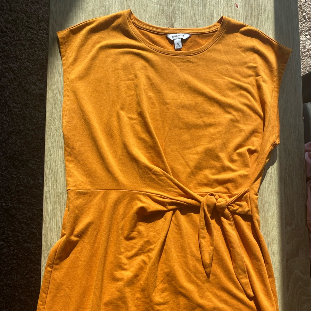 Nine West Faux Wrap Dress